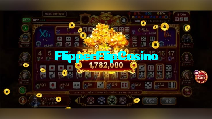 FlipperFlipCasino casino presented on mobile device in Pakistan with slots and live games